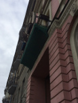 сетка фасадная уреплющая балкон